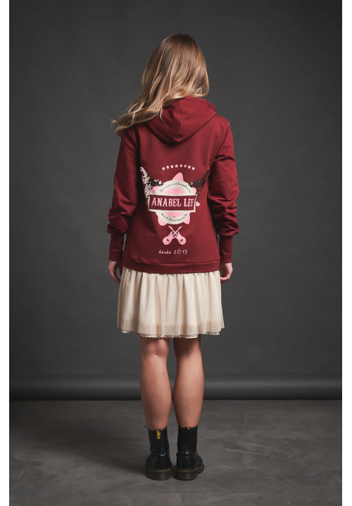 Vestido WESTERN Granate Vestido WESTERN Granate