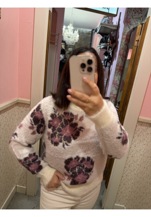 VMPOILU FLOWERS BEIGE 2