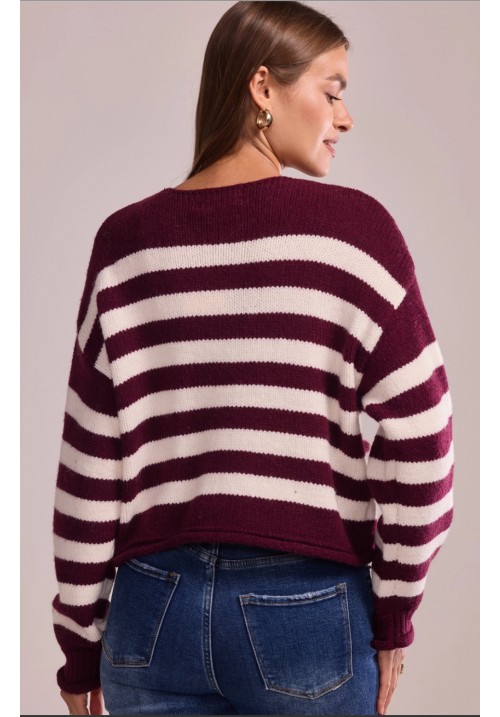 GILET IVANIE GRANATE