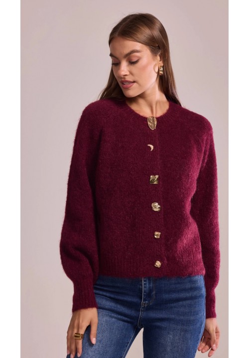 GILET ULYSSIA GRANATE